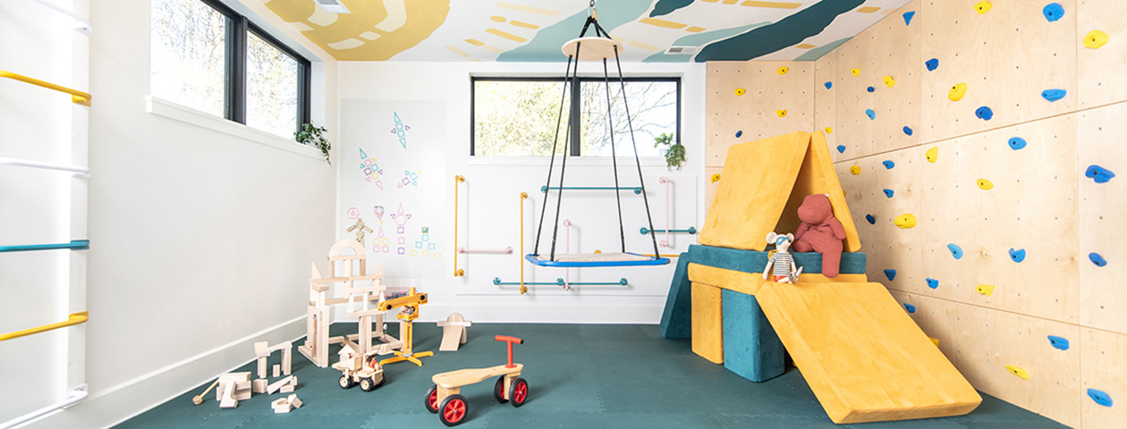 A playroom for children.