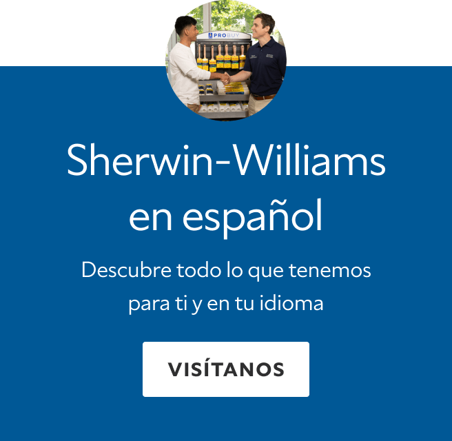 Sherwin-Williams en español. Descubre todo lo que tenemos para ti y en tu idioma. Visítanos.