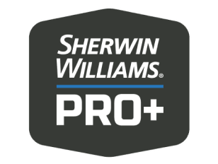 Sherwin-Williams Pro Plus logo.