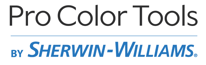 Pro Color Tools by Sherwin-Williams.