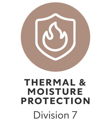 Thermal and moisture protection. Division 7.