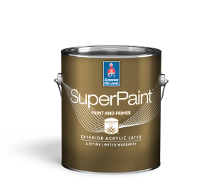 Exterior paint.