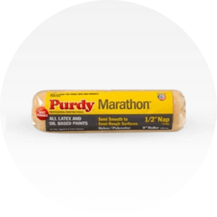 A single Purdy Marathon roller cover
