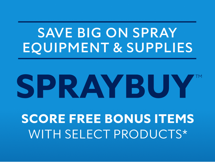 Save Big on Spray Equipment & Supplies. SprayBuy. Score Free Bonus Items with Select Products..