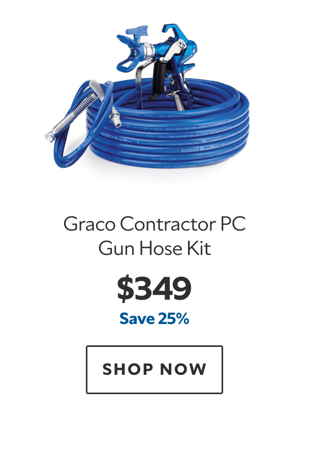 Graco Contractor PC Gun Hose Kit. $349. Save 25%. SHOP NOW.