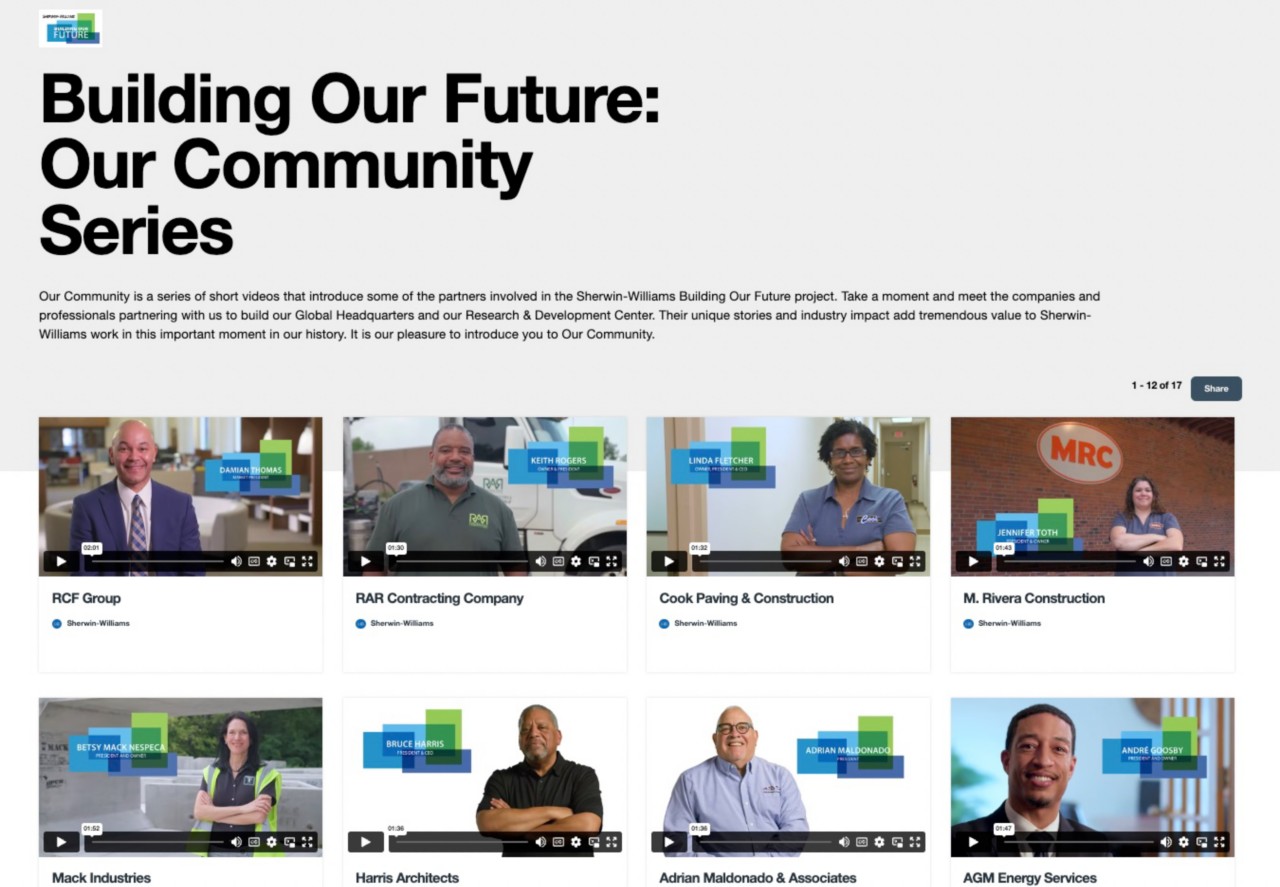 Community video series