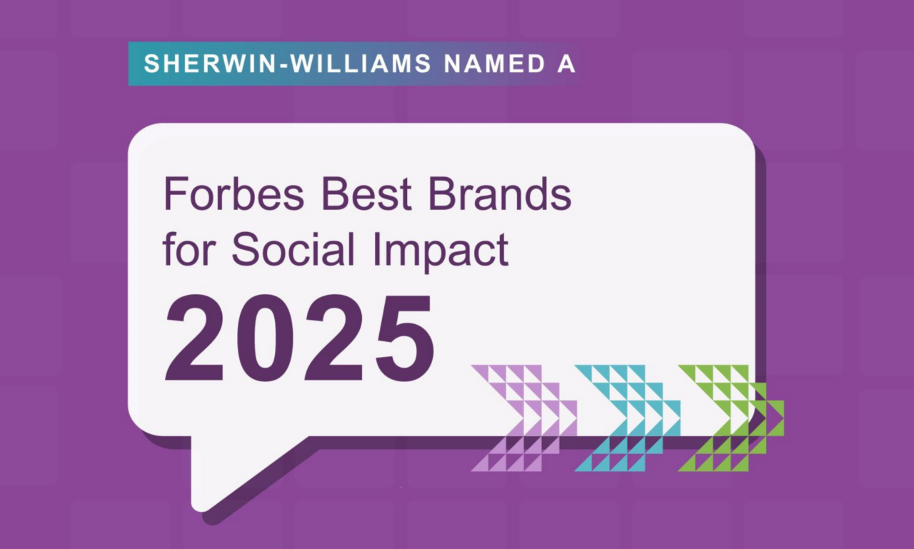Sherwin-Williams - Best Brands for Social Impact