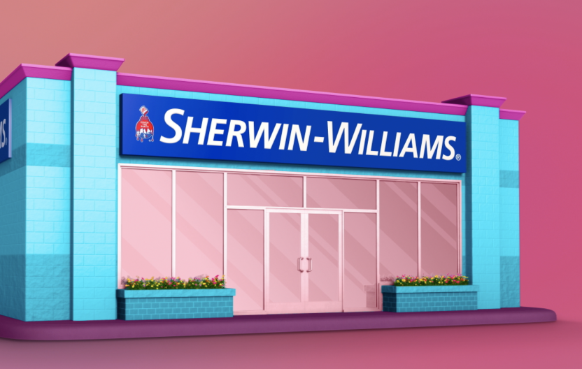 A Sherwin-Williams store.