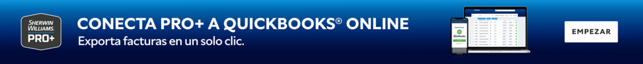 Conecta Pro+ a QuickBooks Online. Exporta facturas en un solo clic. Empezar.