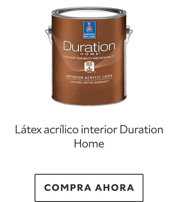 Látex acrílico interior Duration Home. Compra ahora.
